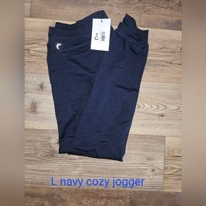 Large Zyia navy cozy jogger